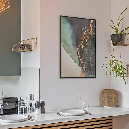 Stylishes Fuer 4 Mit Kueche Nahe Altstadt Apartamento